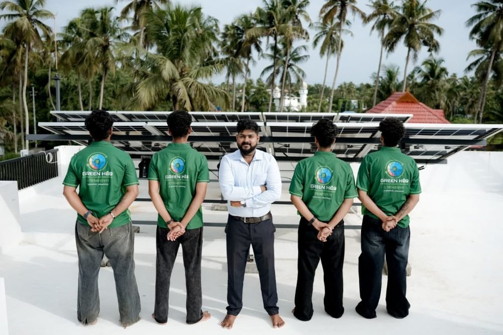 Green Hub certified solar technicians